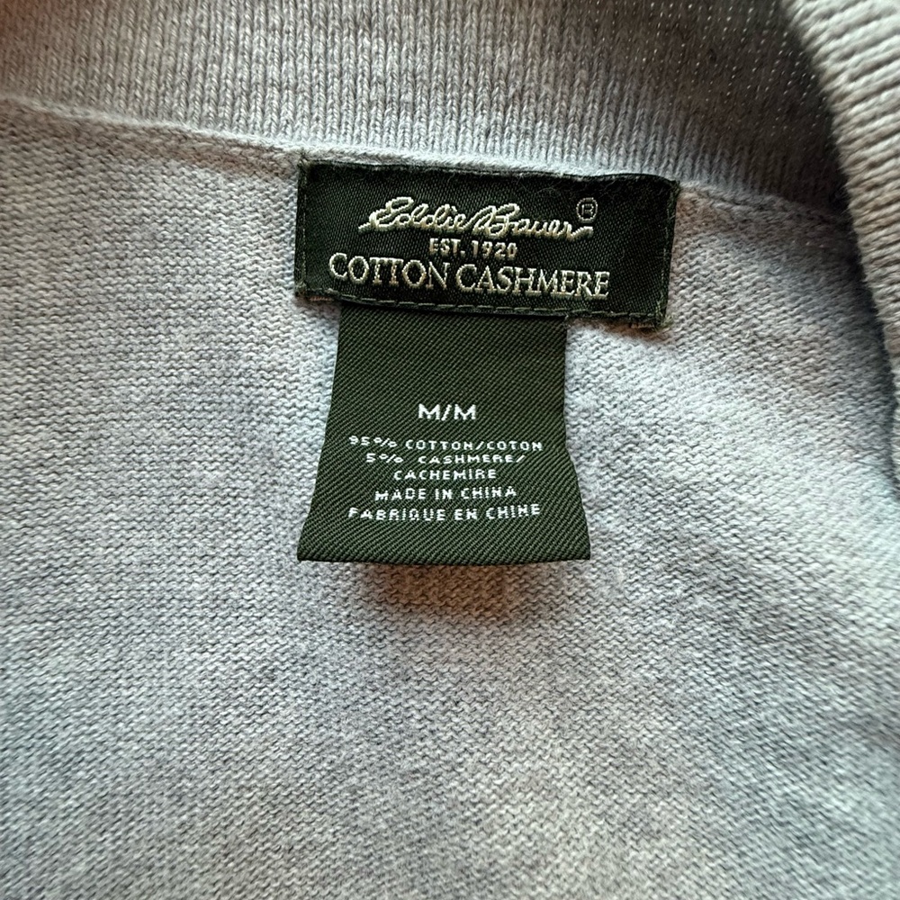 Eddie‎ Bauer Gray Women's Cardigan Sweater - Picture 4 of 4